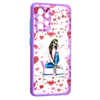 Чохол Samsung Galaxy A52 (A526) Wave Cartoon heart overload