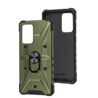 Чохол для Samsung Galaxy A52 Pathfinder ring ударостійкий зелений / arm green