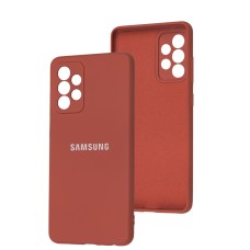 Чохол Samsung Galaxy A52 Full camera марсала