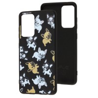 Чохол для Samsung Galaxy A52 Wave Fancy pug/black