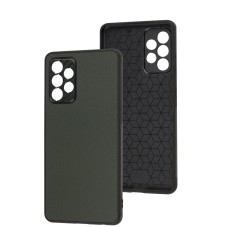 Чохол для Samsung Galaxy A52 Graphite carbon forest green