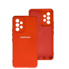Чохол Samsung Galaxy A53 (A536) Silicone Full camera червоний