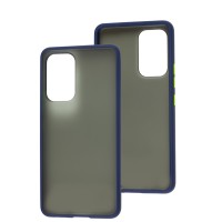Чохол для Samsung Galaxy A53 (A536) LikGus Maxshield синій