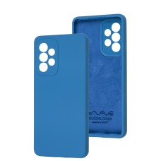Чехол для Samsung Galaxy A53 (A536) Wave Full camera blue