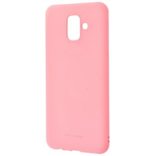 Чохол Samsung Galaxy A6 2018 (A600) Molan Cano Jelly рожевий