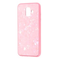 Чохол для Samsung Galaxy A6 2018 (A600) Jelly мармур рожевий