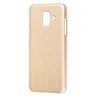 Чохол для Samsung Galaxy A6 2018 (A600) Nillkin із захисною плівкою золотистий