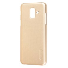 Чохол для Samsung Galaxy A6 2018 (A600) Nillkin із захисною плівкою золотистий