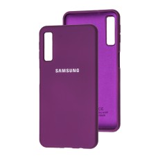 Чохол Samsung Galaxy A70 (A705) Silicone Full фіолетовий / grape