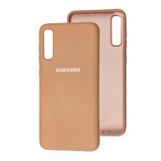 Чохол Samsung Galaxy A70 (A705) Silicone Full пудра / powder