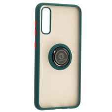 Чохол Samsung Galaxy A70 (A705) LikGus Edging Ring оливковий