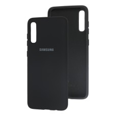 Чохол Samsung Galaxy A70 (A705) Silicone Full чорний