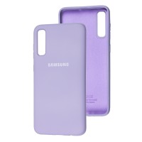 Чохол Samsung Galaxy A70 (A705) Silicone Full ліловий / lilac