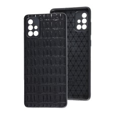 Чохол для Samsung Galaxy A71 (A715) Leather case кроко
