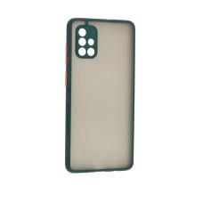Чохол Samsung Galaxy A71 (A715) LikGus camera protect оливковий