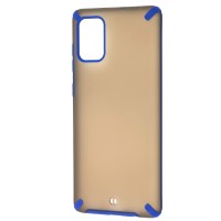 Чохол Samsung Galaxy A71 (A715) LikGus Touch Soft синій