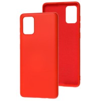 Чохол Samsung Galaxy A71 (A715) Wave colorful червоний