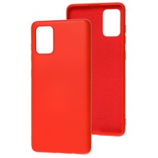 Чохол Samsung Galaxy A71 (A715) Wave colorful червоний