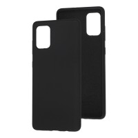 Чохол Samsung Galaxy A71 (A715) Wave Full black