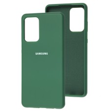 Чохол Samsung Galaxy A72 (A726) Silicone Full зелений / pine green