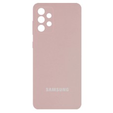Чохол Samsung Galaxy A72 Full camera рожевий / pink sand