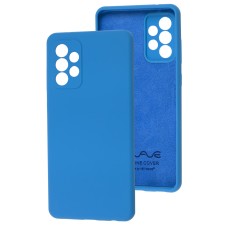 Чехол для Samsung Galaxy A72 (A726) Wave Full camera blue