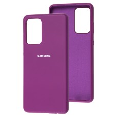 Чохол Samsung Galaxy A72 (A726) Silicone Full фіолетовий / grape