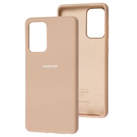 Чохол Samsung Galaxy A72 (A726) Silicone Full рожевий / pink sand
