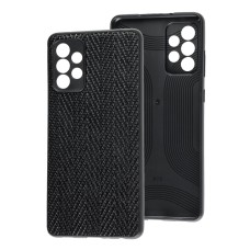 Чохол для Samsung Galaxy A72 Leather case хвиля