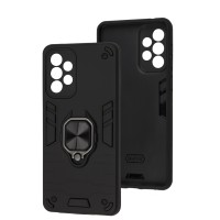 Чохол для Samsung Galaxy A73 (A736) Military Armor Ring black