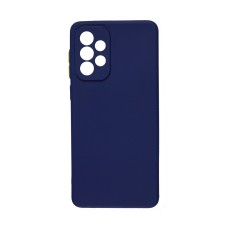 Чохол Samsung Galaxy A73 Square Full camera no logo синій