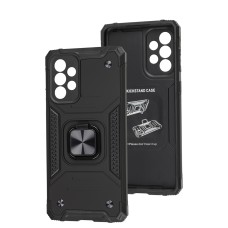 Чехол для Samsung Galaxy A73 Hard Defence черный