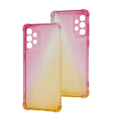 Чохол для Samsung Galaxy A73 Wave Shine pink / yellow