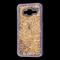 Чохол для Samsung Galaxy J3 2016 (J320) вода золотистий "простір"