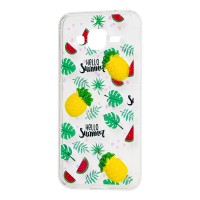 Чохол для Samsung Galaxy J3 2016 (J320) силікон 3D "ананас"