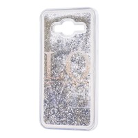 Чохол для Samsung Galaxy J3 2016 (J320) вода срібляста "Love"