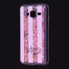 Чохол для Samsung Galaxy J3 2016 (J320) Блискучі вода Fashion "V secret"