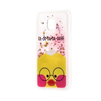 Чохол для Samsung Galaxy J3 2017 (J330) Pepper Shining блискітки вода великий курча