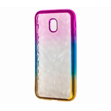 Чохол для Samsung Galaxy J3 2017 (J330) Prism Gradient рожево-золотистий