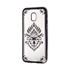 Чохол Samsung Galaxy J3 2017 (J330) Kingxbar силіконовий сірий герб