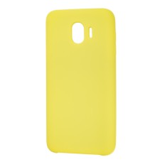 Чохол для Samsung Galaxy J4 2018 (J400) Silicone жовтий
