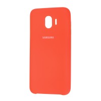 Чохол Samsung Galaxy J4 2018 (J400) Silky Soft Touch яскраво рожевий