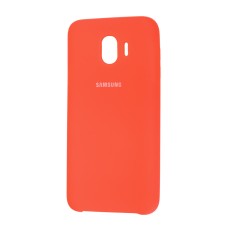 Чохол Samsung Galaxy J4 2018 (J400) Silky Soft Touch яскраво рожевий