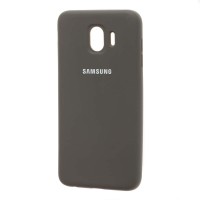 Чохол для Samsung Galaxy J4 2018 (J400) Silicone cover сірий