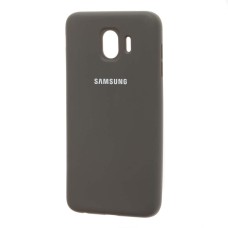 Чохол для Samsung Galaxy J4 2018 (J400) Silicone cover сірий