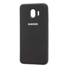 Чохол для Samsung Galaxy J4 2018 (J400) Silicone cover чорний