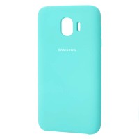 Чохол Samsung Galaxy J4 2018 (J400) Silky Soft Touch світло бірюзовий