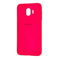 Чохол для Samsung Galaxy J4 2018 (J400) Silicone Full малиновий