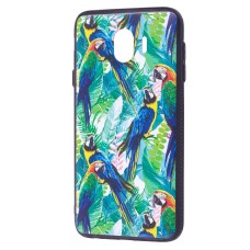 Чохол для Samsung Galaxy J4 2018 (J400) Pic "папуги"