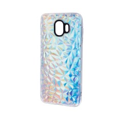 Чохол Samsung Galaxy J4 2018 (J400) Diamond сріблястий